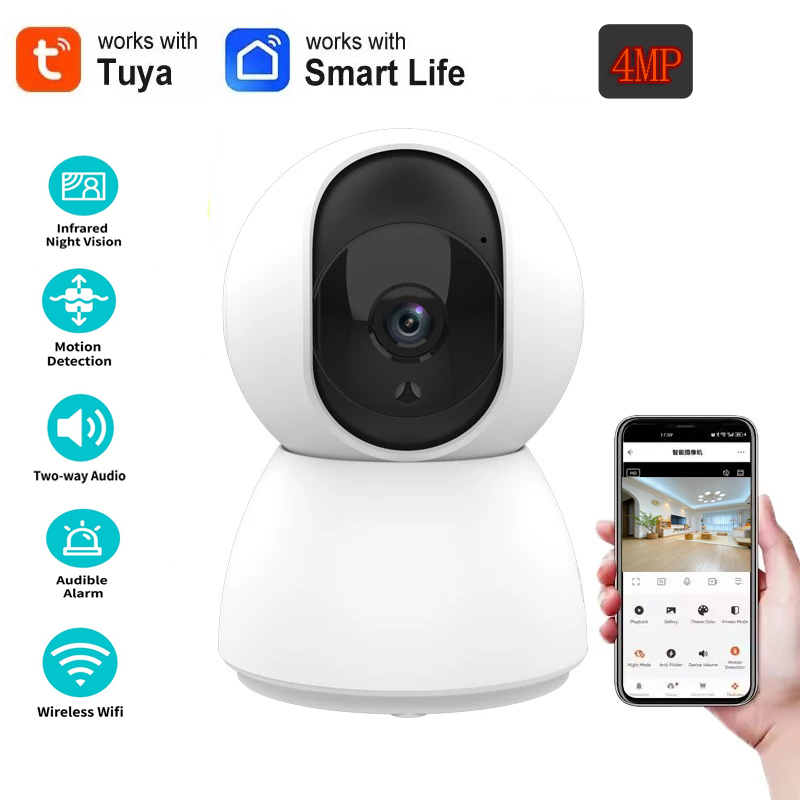 Smart Home Video - 타야 4MP 와이파이 HD 카메라: 스마트