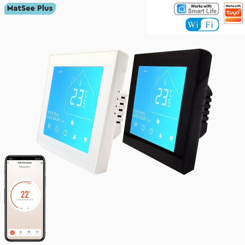 스마트 WiFi 온도 조절기 난방용 물/가스 보일러 전 - Smart Home Plus 리뷰 및 가격