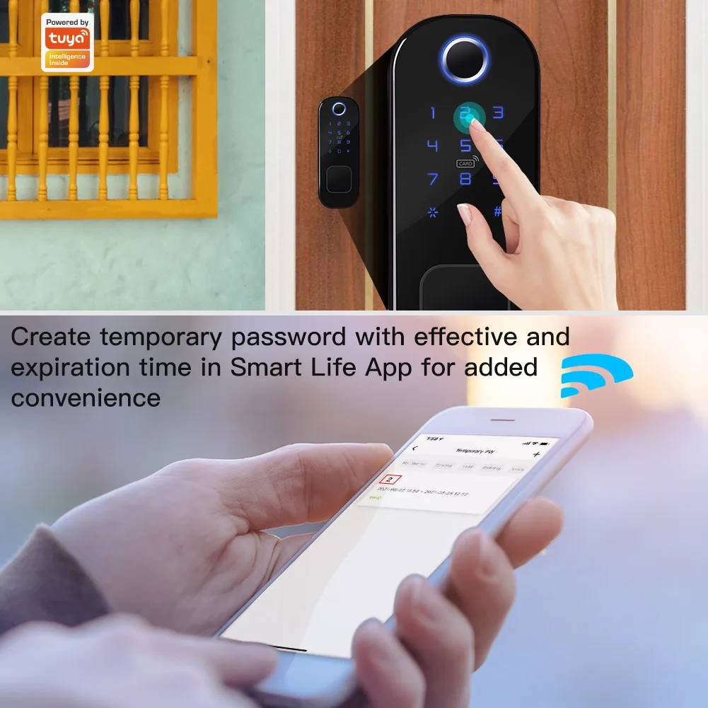 MOES 와이파이 투야 스마트 도어락, 지문 잠금, 스 - Smart Home Door Lock 리뷰 및 가격