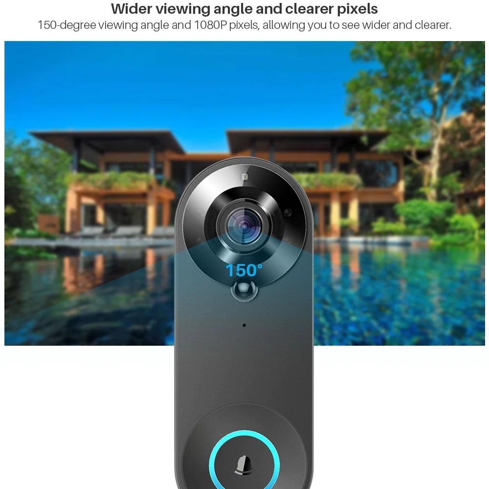Tuya 1080P 무선 WIFI 초인종 비디오 인터콤 - Smart Home Video 리뷰 및 가격