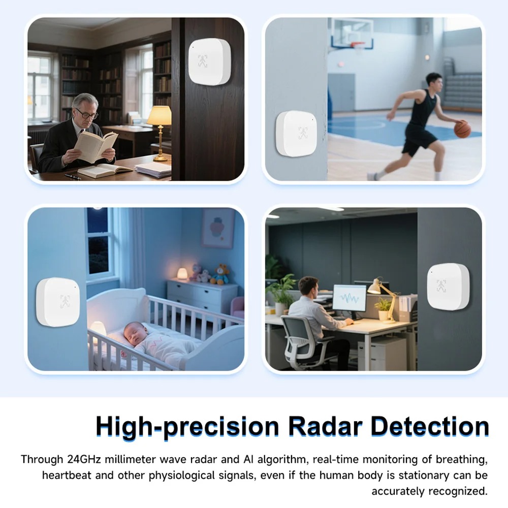 Tuya Zigbee 24G MmWave 레이더 인간  - Smart Home Wiser 리뷰 및 가격