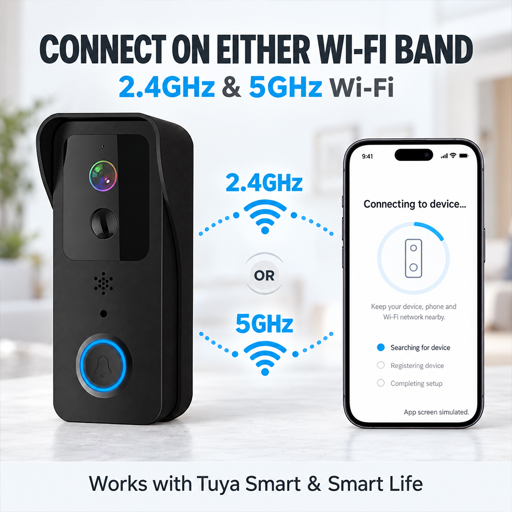 시하오 스마트 비디오 초인종, 1080P, Wi-Fi, - Smart Home Video 리뷰 및 가격