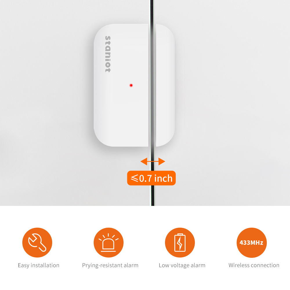 Staniot-5 년 배터리 수명 접촉 센서 도어 및  - Wireless Door Sensor 리뷰 및 가격