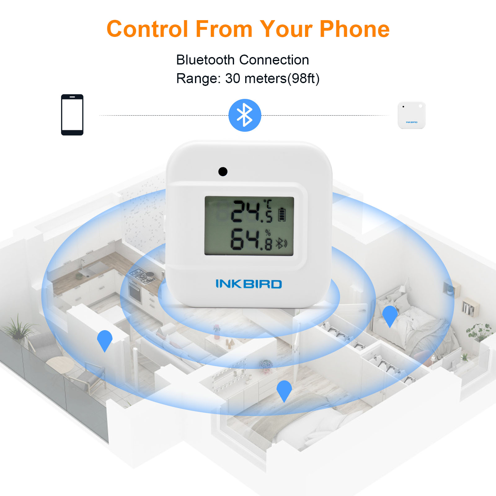 INKBIRD IBS-TH2 Plus 스마트 온도 습도 - Smart Home Plus 리뷰 및 가격