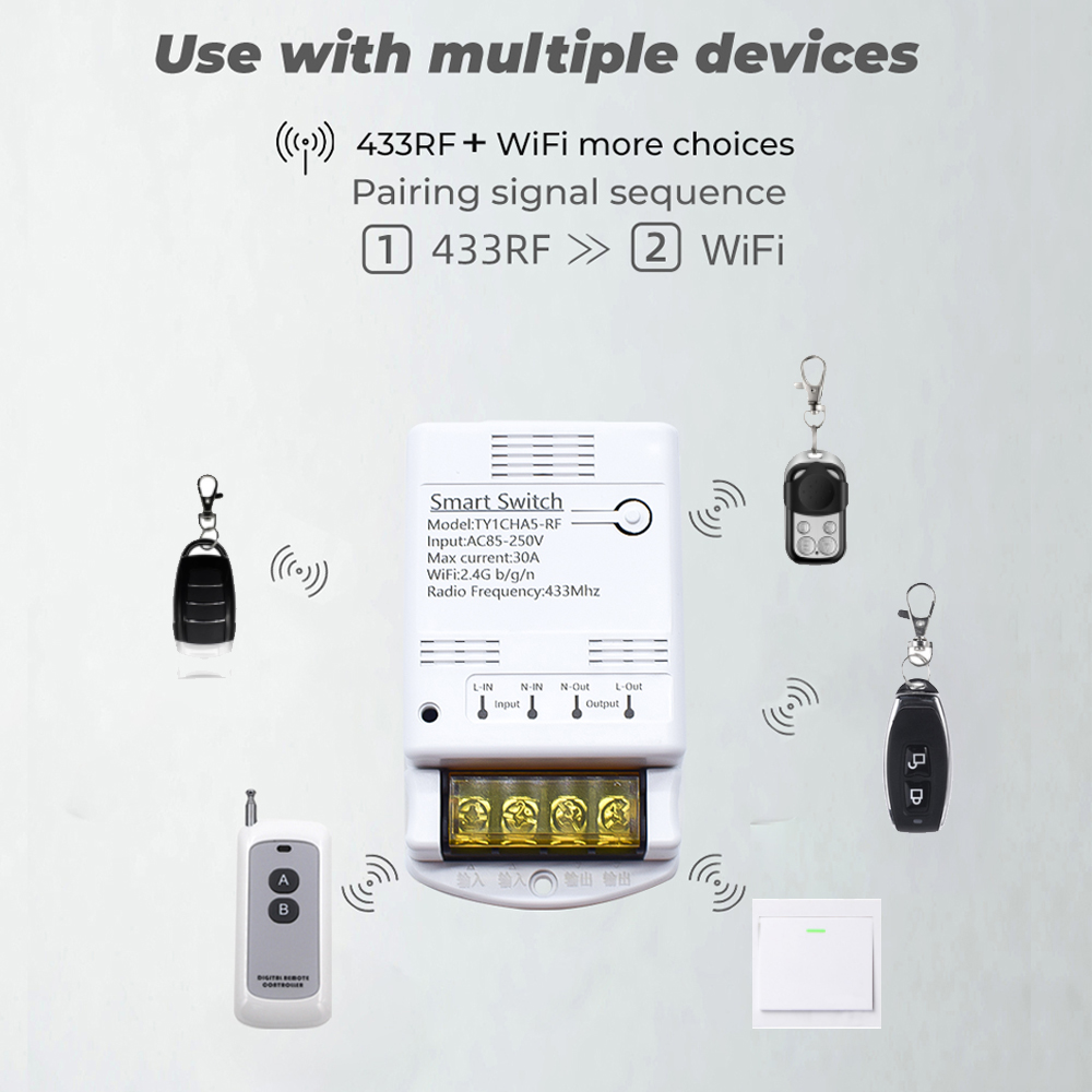 Wifi 30A 6600W 4000W Tuya 스마트  - Universal Remote Smart Home 리뷰 및 가격