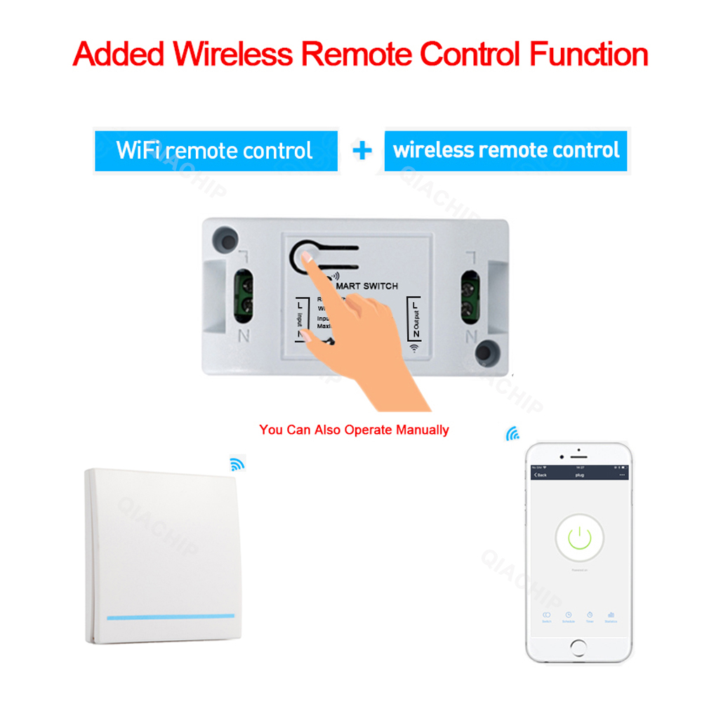 QIACHIP 투야 앱 무선 원격 제어 스위치, 스마트 - Universal Remote Smart Home 리뷰 및 가격