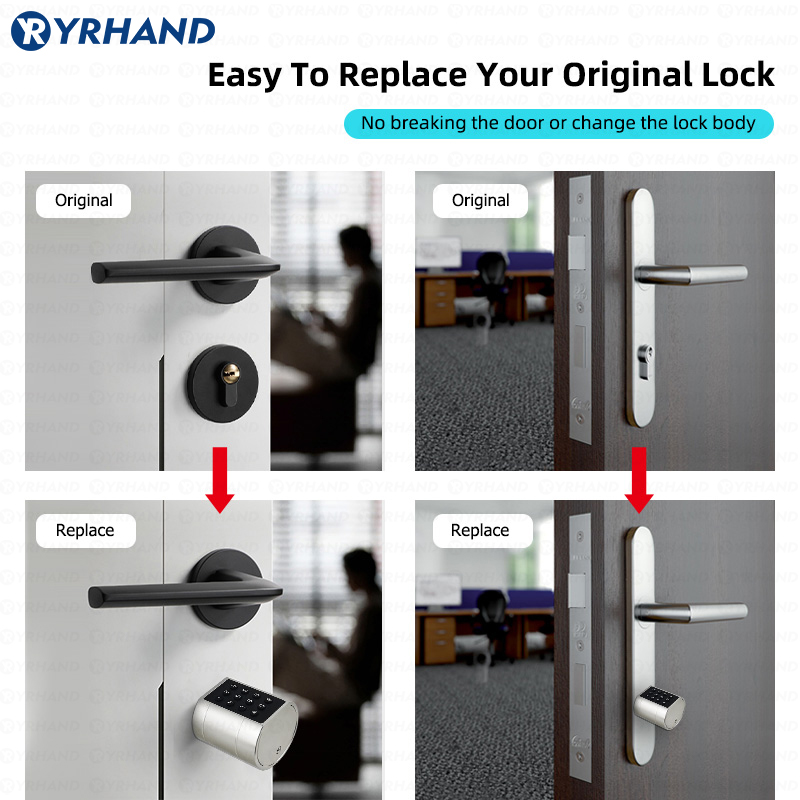 스마트 유로형 원통형 도어락, TTLock 앱 연동,  - Smart Home Door Lock 리뷰 및 가격