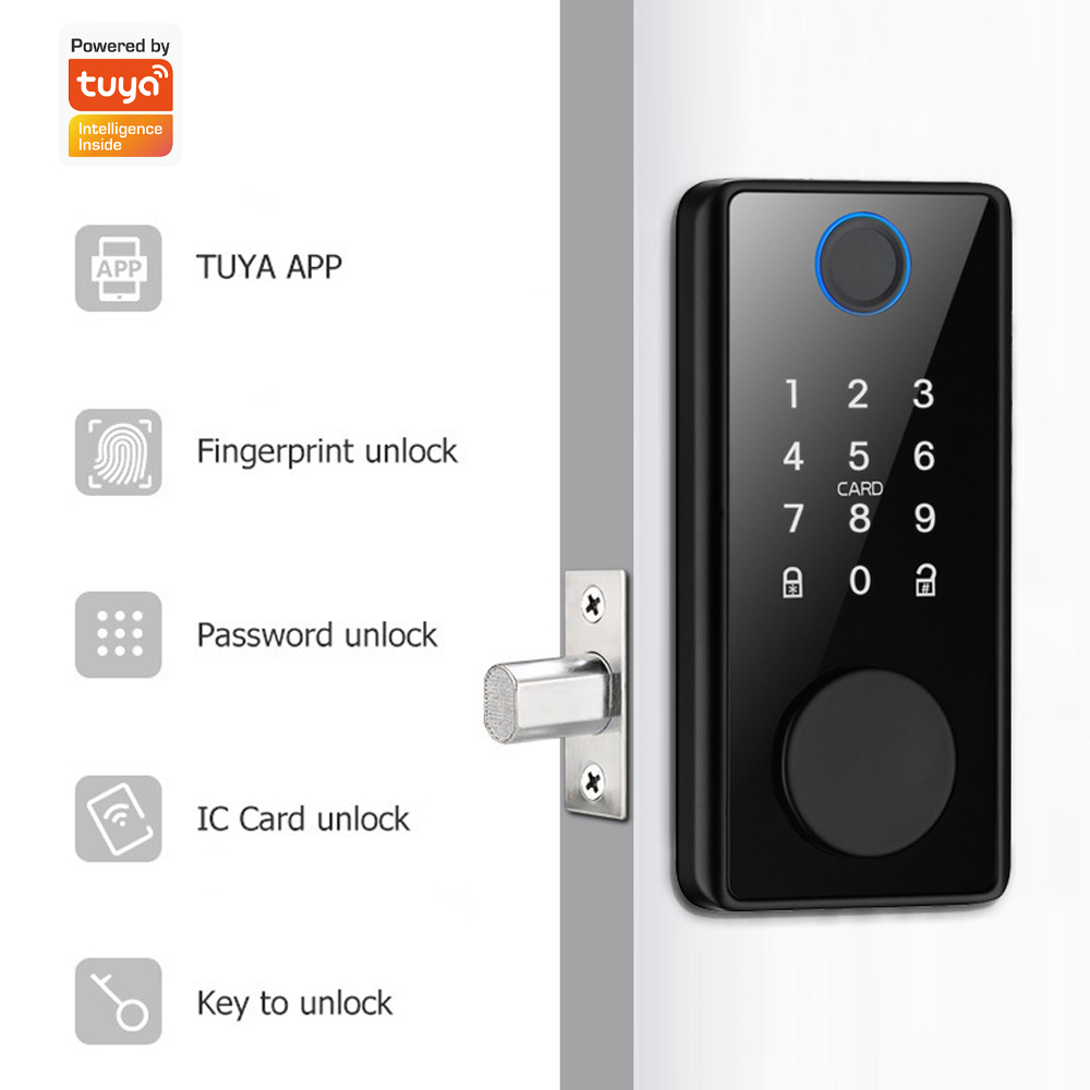 투야(Tuya) 앱을 통한 원격 제어 기능이 있는 도어 - Smart Home Door Lock 리뷰 및 가격