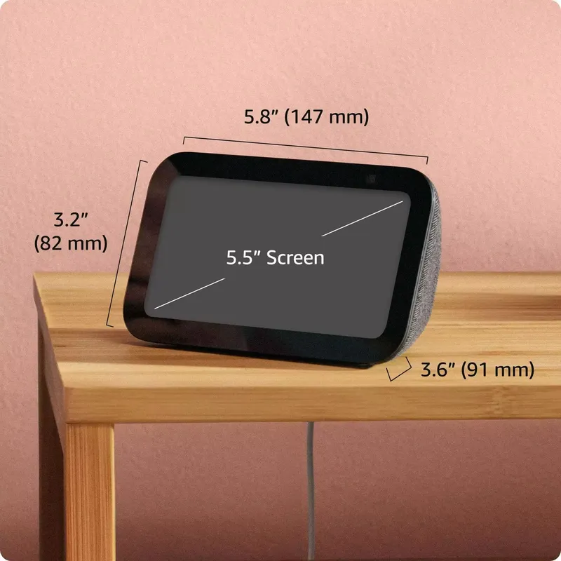 에코 쇼 5 스마트 스크린 스피커, 알렉사 음성 어시스 - Smart Home Video 리뷰 및 가격
