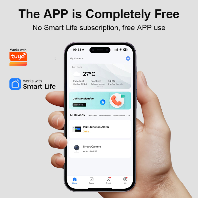 PGST 2G WiFi 알람 시스템 키트 보안 보호 홈 - Smart Home Wiser 리뷰 및 가격