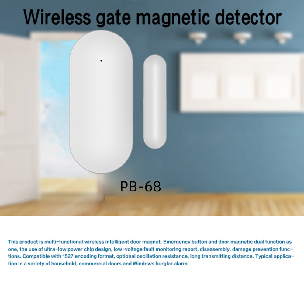 MULO 433MHz 도어 센서 창문 감지기, 개폐 경 - Wireless Door Sensor 리뷰 및 가격