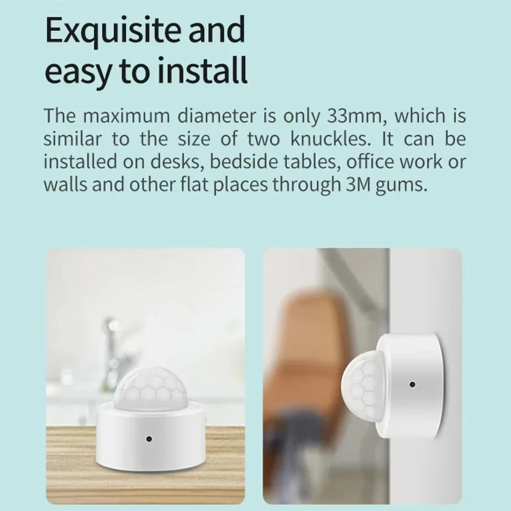 Zigbee를 지원하는 Tuya PIR 동작 감지 센서 - Smart Home Wiser 리뷰 및 가격