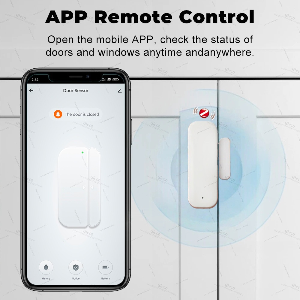 Tuya Zigbee 도어 윈도우 센서 알람 감지기 도 - Wireless Door Sensor 리뷰 및 가격
