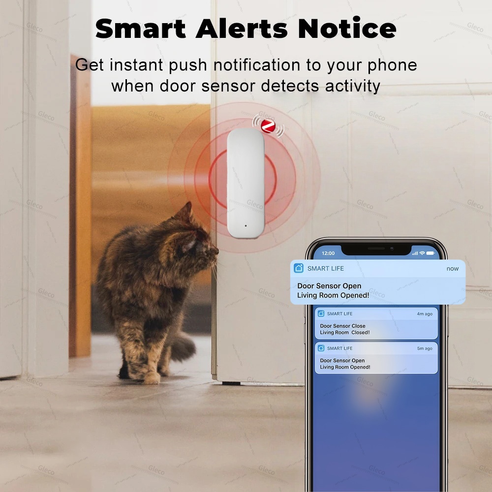Tuya Zigbee 도어 윈도우 센서 알람 감지기 도 - Wireless Door Sensor 리뷰 및 가격
